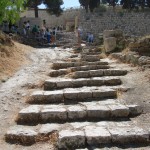 2,000 year-old steps leading to Temple