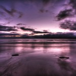 Purple Water-Sky