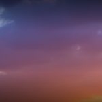 Blue-rose sky